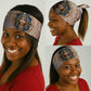 Isis Neck Gaiter with Falcon Symbol and Sacred Geometry in Egyptian