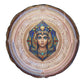 Isis Spare Tire Cover with Falcon Symbol and Sacred Geometry in Egyptian