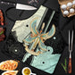 Ma’at Feather Egyptian Apron with Scales Symbolizing Truth and Cosmic Balance