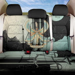 Ma’at Feather Egyptian Back Car Seat Cover with Scales Symbolizing Truth and Cosmic Balance