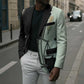 Ma’at Feather Egyptian Blazer with Scales Symbolizing Truth and Cosmic Balance