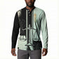 Ma’at Feather Egyptian Button Sweatshirt with Scales Symbolizing Truth and Cosmic Balance