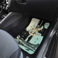 Ma’at Feather Egyptian Car Mats with Scales Symbolizing Truth and Cosmic Balance