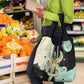 Ma’at Feather Egyptian Grocery Bag with Scales Symbolizing Truth and Cosmic Balance