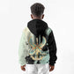 Ma’at Feather Egyptian Kid Hoodie with Scales Symbolizing Truth and Cosmic Balance