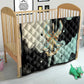 Ma’at Feather Egyptian Quilt with Scales Symbolizing Truth and Cosmic Balance