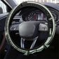 Ma’at Feather Egyptian Steering Wheel Cover with Scales Symbolizing Truth and Cosmic Balance