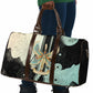 Ma’at Feather Egyptian Travel Bag with Scales Symbolizing Truth and Cosmic Balance