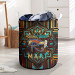 Ma’at Eye of Horus Laundry Basket Egyptian Feather Celebrating Truth