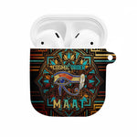 Ma’at Eye of Horus AirPods Case Egyptian Feather Celebrating Truth