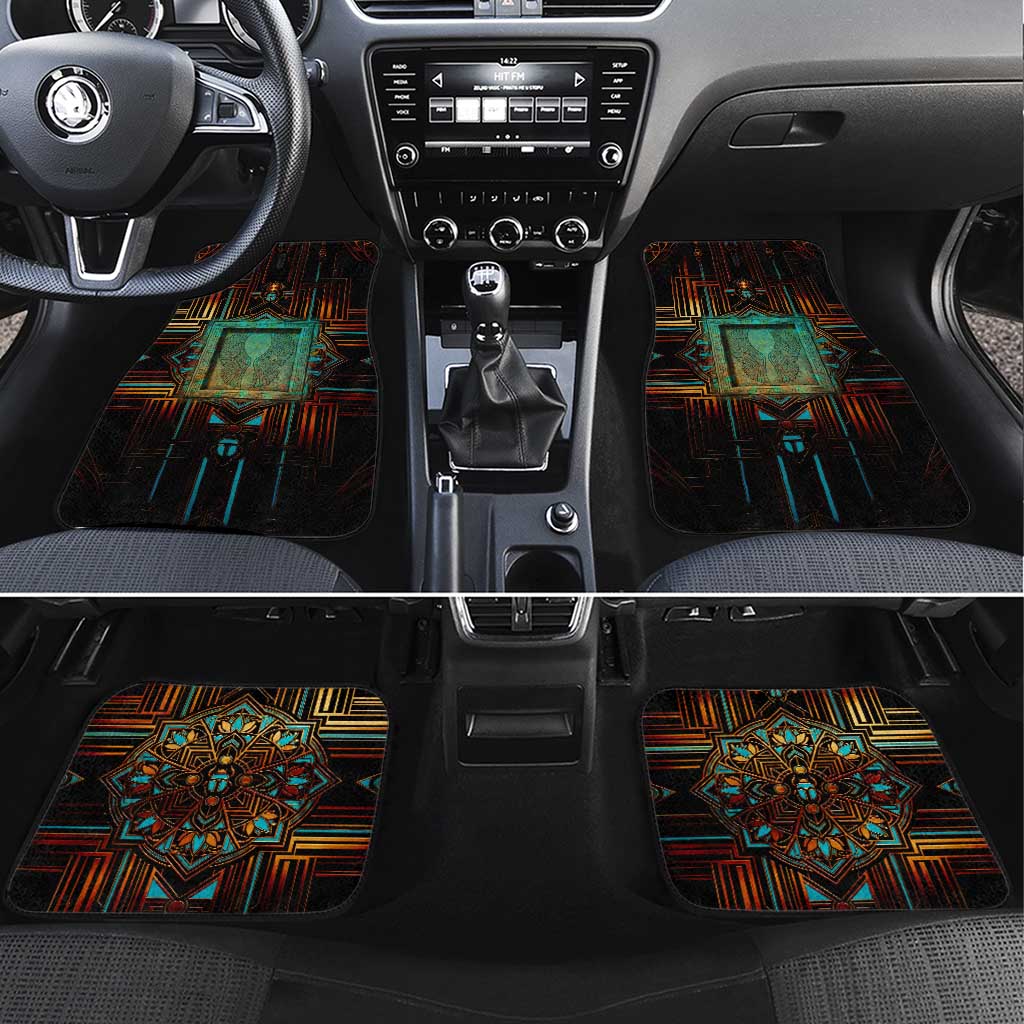 Ma’at Eye of Horus Car Mats Egyptian Feather Celebrating Truth
