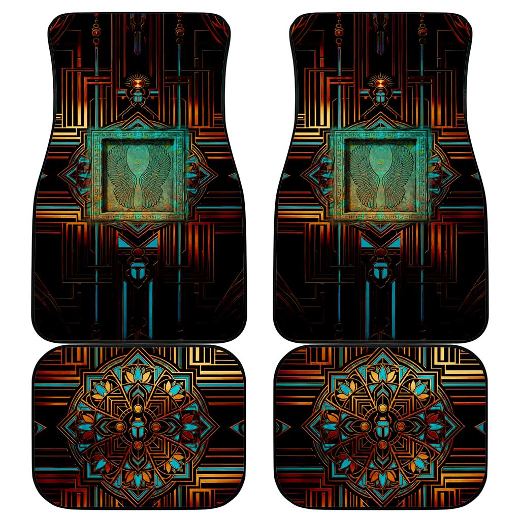 Ma’at Eye of Horus Car Mats Egyptian Feather Celebrating Truth