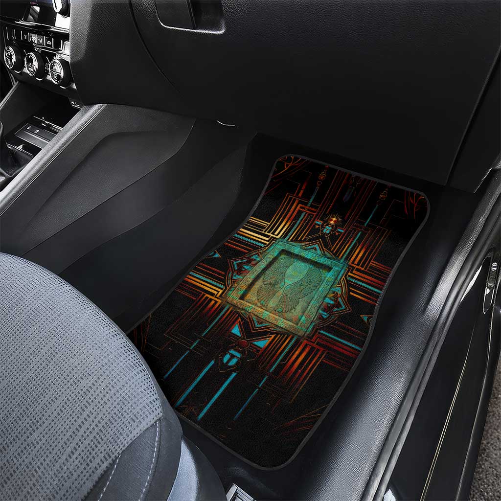 Ma’at Eye of Horus Car Mats Egyptian Feather Celebrating Truth