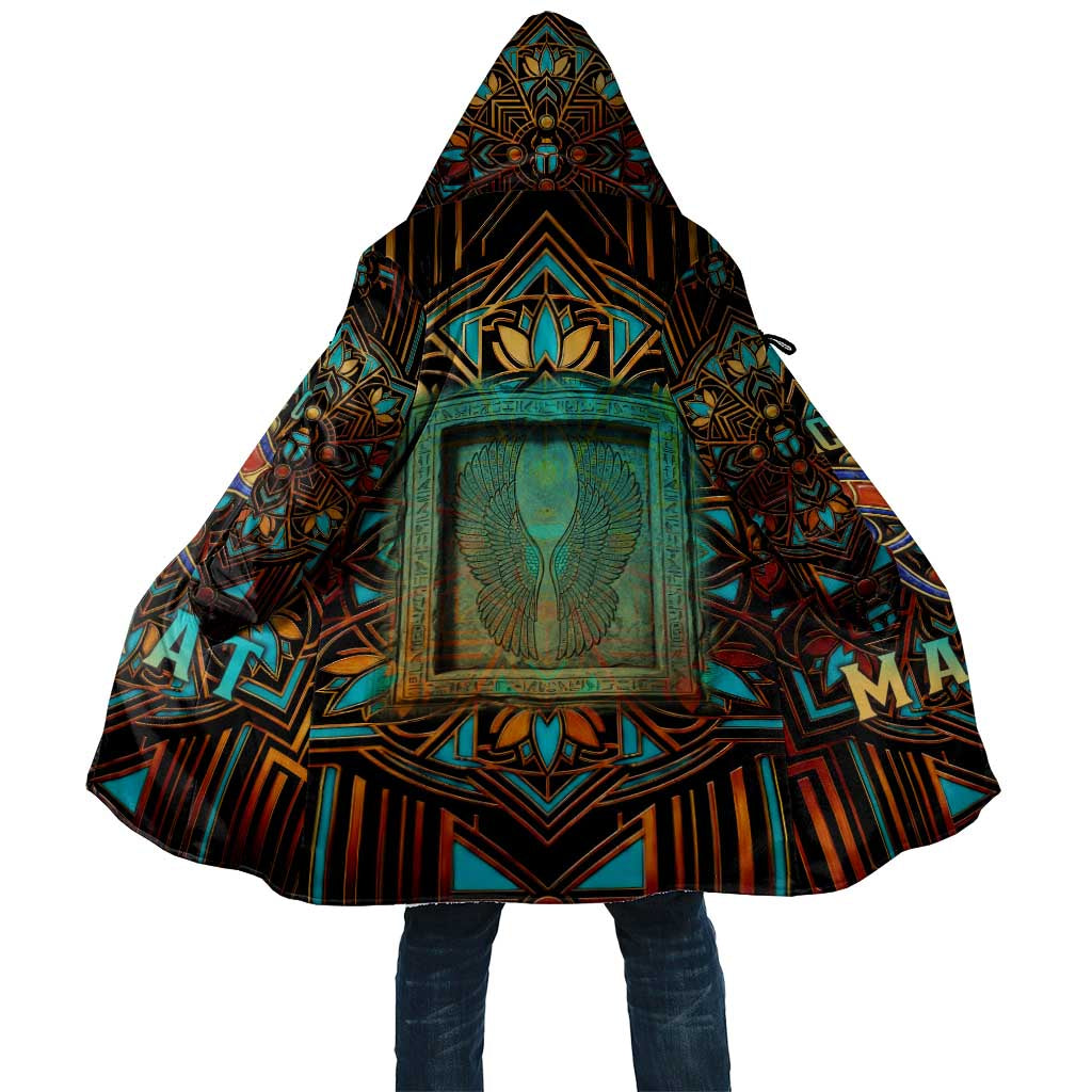 Ma’at Eye of Horus Cloak Egyptian Feather Celebrating Truth