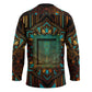 Ma’at Eye of Horus Hockey Jersey Egyptian Feather Celebrating Truth