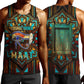 Ma’at Eye of Horus Men Tank Top Egyptian Feather Celebrating Truth