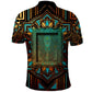 Ma’at Eye of Horus Polo Shirt Egyptian Feather Celebrating Truth
