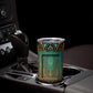 Ma’at Eye of Horus Tumbler Cup Egyptian Feather Celebrating Truth