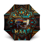 Ma’at Eye of Horus Umbrella Egyptian Feather Celebrating Truth