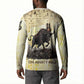 Montu Egyptian Button Sweatshirt War God Mighty Bull Symbol Ancient Power Hieroglyphic