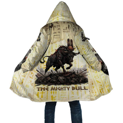 Montu Egyptian Cloak War God Mighty Bull Symbol Ancient Power Hieroglyphic