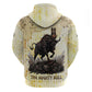Montu Egyptian Hoodie War God Mighty Bull Symbol Ancient Power Hieroglyphic