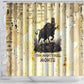 Montu Egyptian Shower Curtain War God Mighty Bull Symbol Ancient Power Hieroglyphic