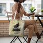 Montu Egyptian Tote Bag War God Mighty Bull Symbol Ancient Power Hieroglyphic