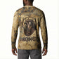Montu Button Sweatshirt Falcon Head War God Ancient Egyptian Map Feathers and Sun Disk