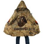 Montu Cloak Falcon Head War God Ancient Egyptian Map Feathers and Sun Disk