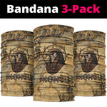 Montu Neck Gaiter Falcon Head War God Ancient Egyptian Map Feathers and Sun Disk