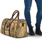 Montu Travel Bag Falcon Head War God Ancient Egyptian Map Feathers and Sun Disk
