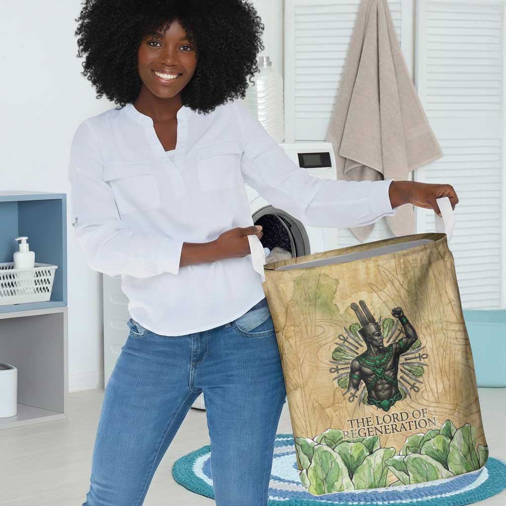 Min Laundry Basket Egyptian God of Fertility Lord of Generation Lettuce Ancient