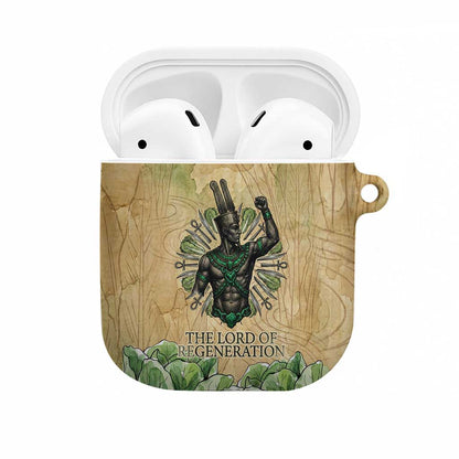 Min AirPods Case Egyptian God of Fertility Lord of Generation Lettuce Ancient