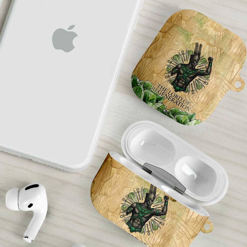 Min AirPods Case Egyptian God of Fertility Lord of Generation Lettuce Ancient