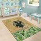 Min Area Rug Egyptian God of Fertility Lord of Generation Lettuce Ancient