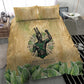 Min Bedding Set Egyptian God of Fertility Lord of Generation Lettuce Ancient