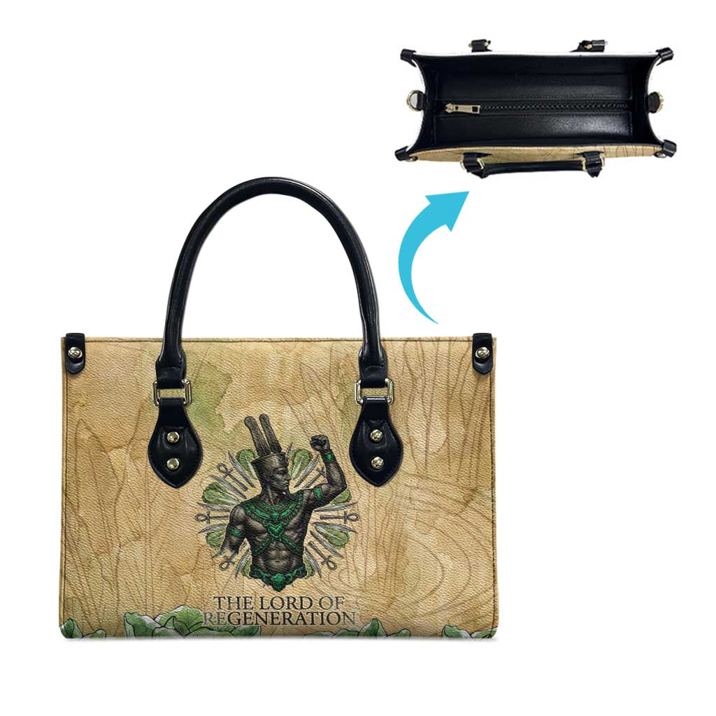 Min Leather Bag Egyptian God of Fertility Lord of Generation Lettuce Ancient