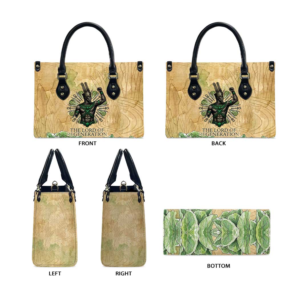 Min Leather Bag Egyptian God of Fertility Lord of Generation Lettuce Ancient