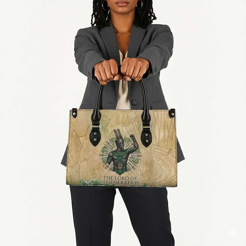 Min Leather Bag Egyptian God of Fertility Lord of Generation Lettuce Ancient
