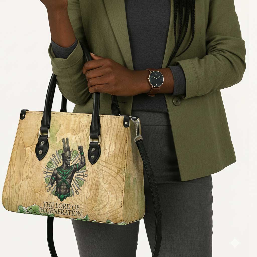 Min Leather Bag Egyptian God of Fertility Lord of Generation Lettuce Ancient