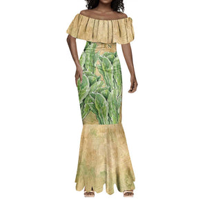 Min Mermaid Dress Egyptian God of Fertility Lord of Generation Lettuce Ancient