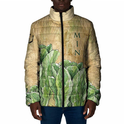 Min Padded Jacket Egyptian God of Fertility Lord of Generation Lettuce Ancient
