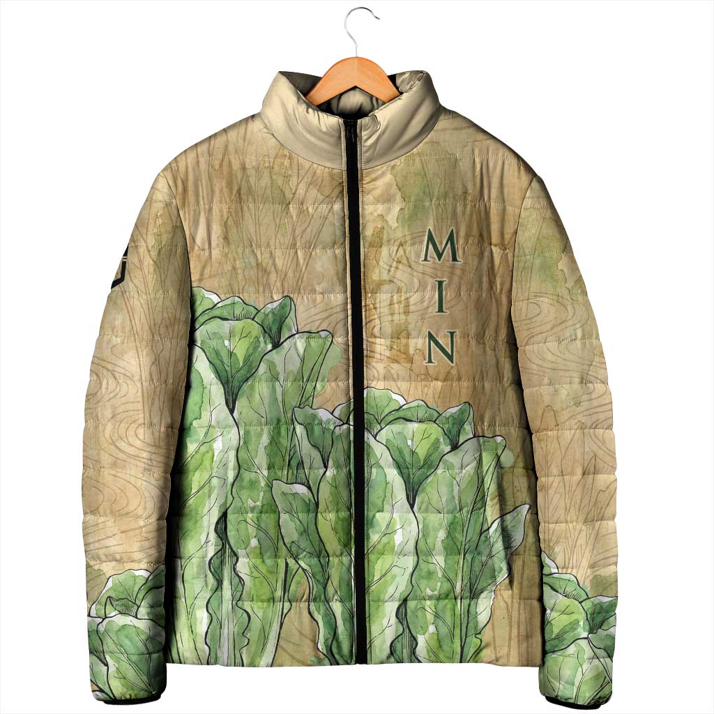Min Padded Jacket Egyptian God of Fertility Lord of Generation Lettuce Ancient