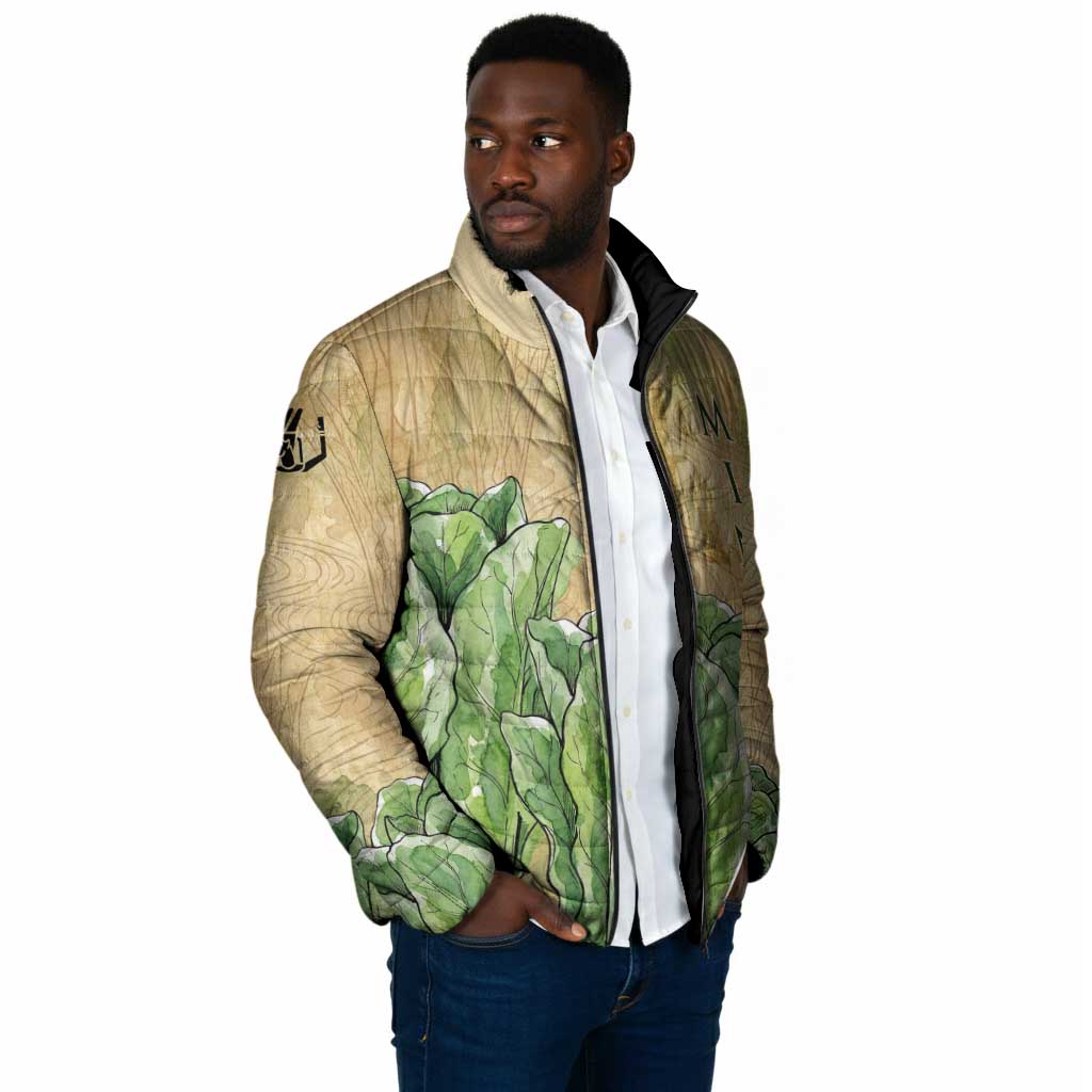 Min Padded Jacket Egyptian God of Fertility Lord of Generation Lettuce Ancient