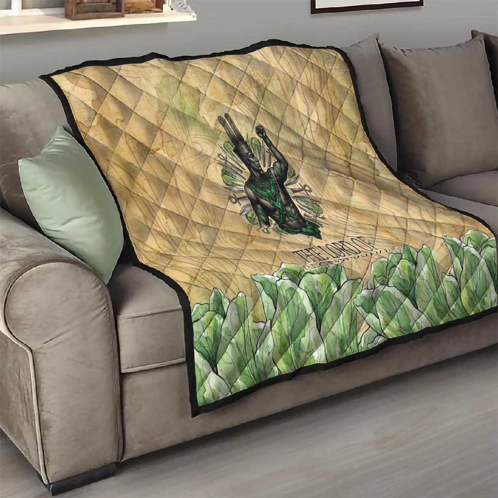 Min Quilt Egyptian God of Fertility Lord of Generation Lettuce Ancient