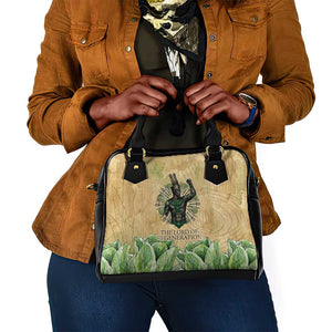 Min Shoulder Handbag Egyptian God of Fertility Lord of Generation Lettuce Ancient