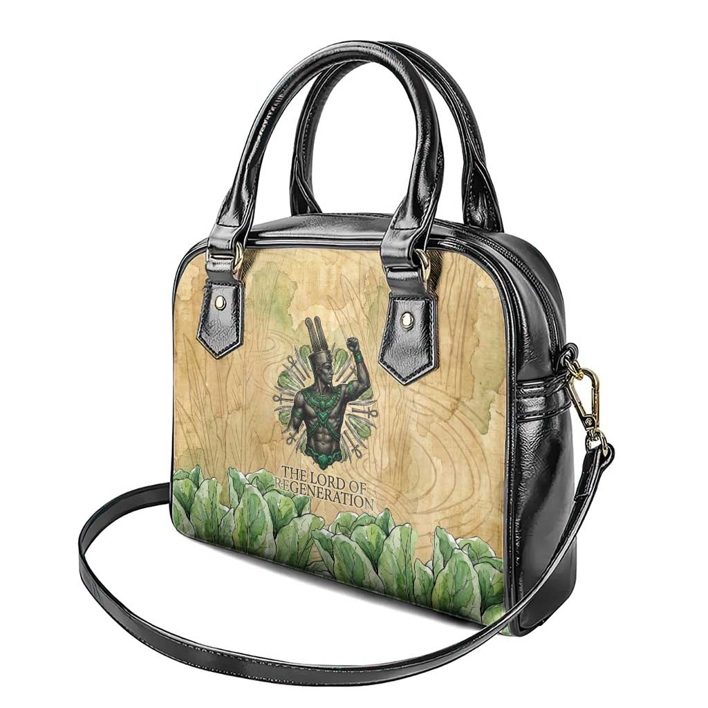 Min Shoulder Handbag Egyptian God of Fertility Lord of Generation Lettuce Ancient