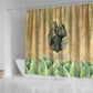 Min Shower Curtain Egyptian God of Fertility Lord of Generation Lettuce Ancient