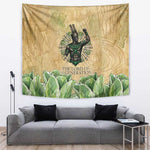 Min Tapestry Egyptian God of Fertility Lord of Generation Lettuce Ancient